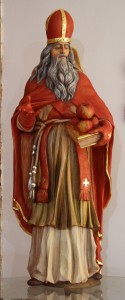 St. Nicholas with polychromy